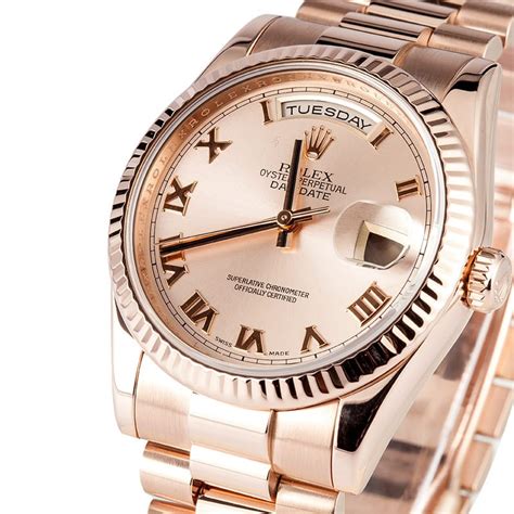 rose gold rolex president replica|rolex rose gold watch price.